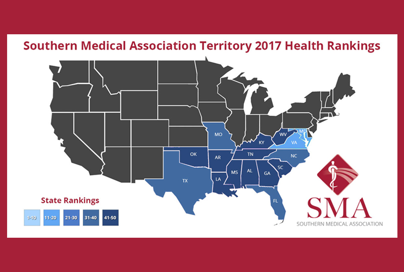 Health Rankings SMA Territory Map