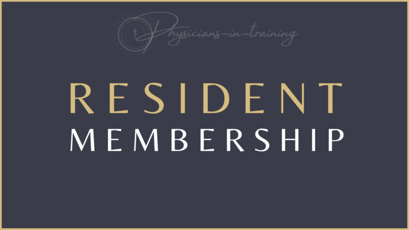SMA Membership - Resident